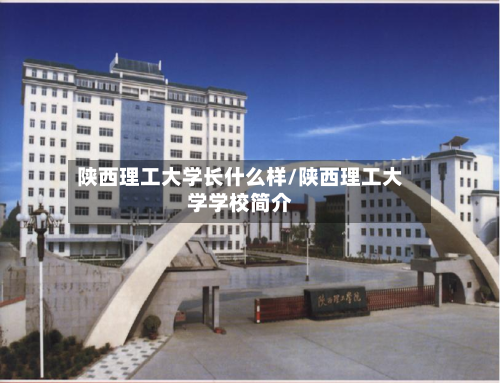 陕西理工大学长什么样/陕西理工大学学校简介-第2张图片