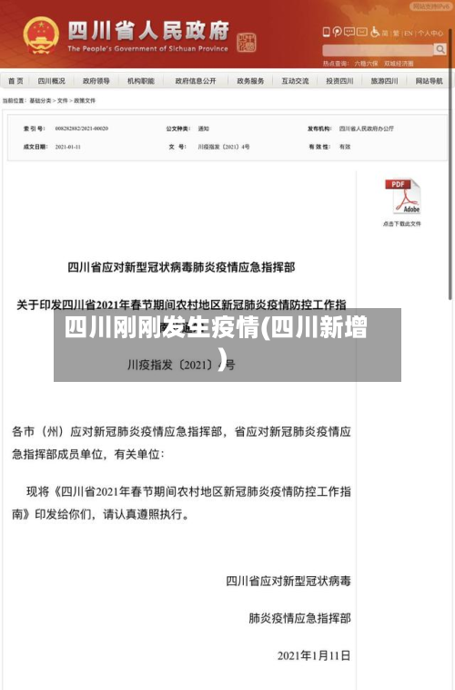四川刚刚发生疫情(四川新增)-第2张图片