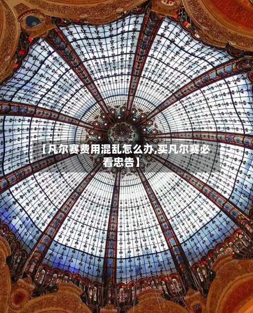 【凡尔赛费用混乱怎么办,买凡尔赛必看忠告】-第3张图片