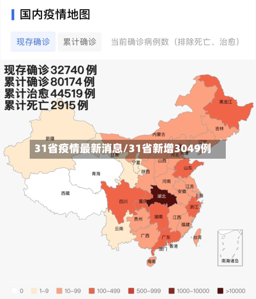 31省疫情最新消息/31省新增3049例-第3张图片