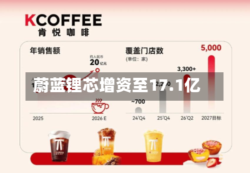 蔚蓝锂芯增资至17.1亿-第1张图片