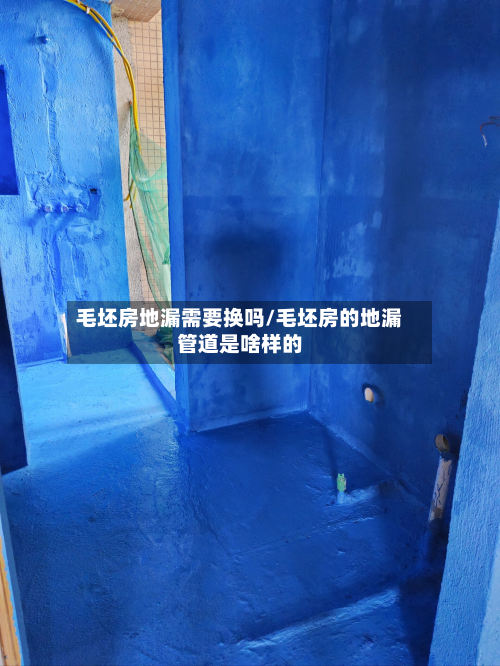毛坯房地漏需要换吗/毛坯房的地漏管道是啥样的