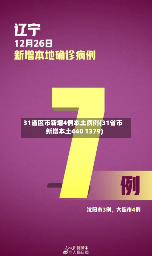 31省区市新增4例本土病例(31省市新增本土440 1379)-第3张图片