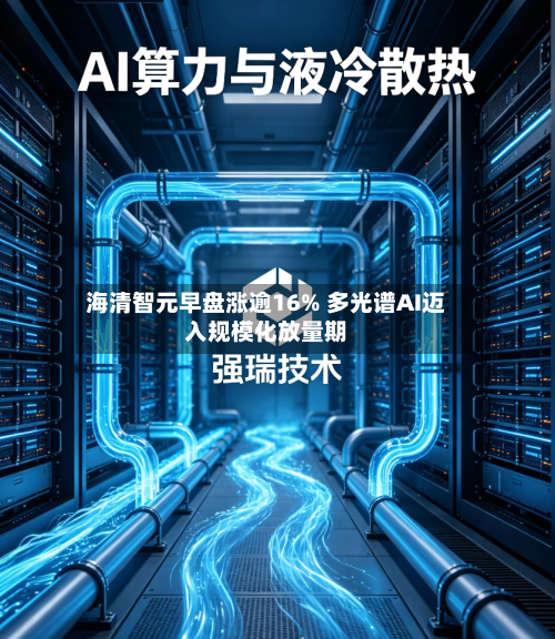 海清智元早盘涨逾16% 多光谱AI迈入规模化放量期-第1张图片