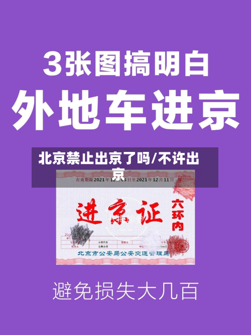 北京禁止出京了吗/不许出京
