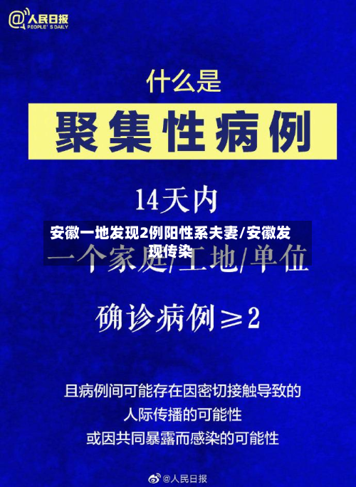 安徽一地发现2例阳性系夫妻/安徽发现传染-第2张图片