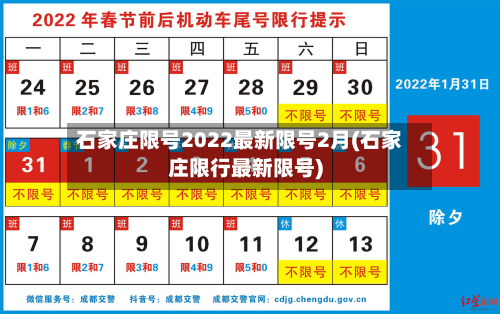 石家庄限号2022最新限号2月(石家庄限行最新限号)