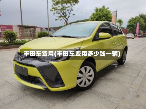 丰田车费用(丰田车费用多少钱一辆)-第2张图片