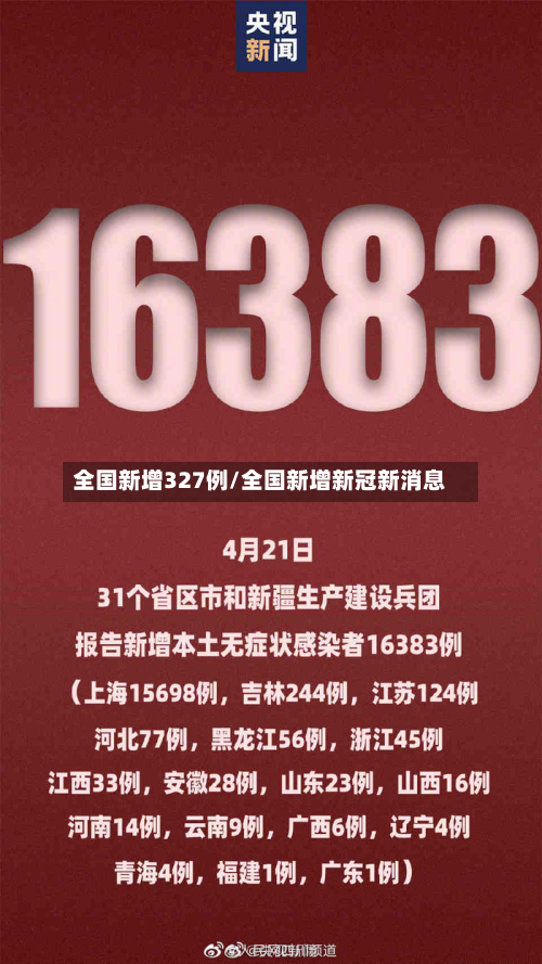 全国新增327例/全国新增新冠新消息-第2张图片