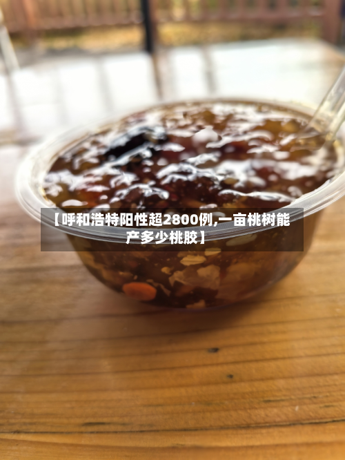 【呼和浩特阳性超2800例,一亩桃树能产多少桃胶】