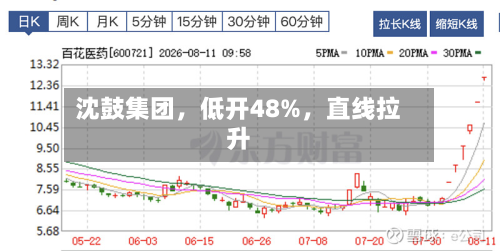 沈鼓集团	，低开48%，直线拉升-第1张图片