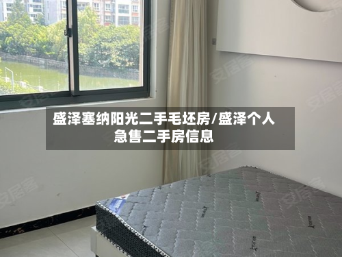 盛泽塞纳阳光二手毛坯房/盛泽个人急售二手房信息-第3张图片