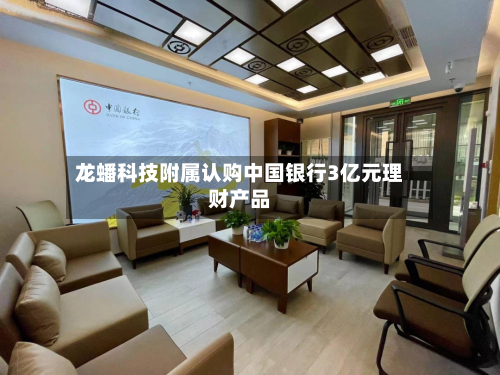 龙蟠科技附属认购中国银行3亿元理财产品-第1张图片