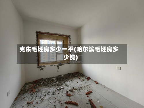克东毛坯房多少一平(哈尔滨毛坯房多少钱)-第2张图片