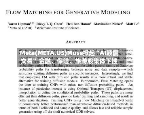 Meta(META.US)Muse掀起“AI颠覆交易” 金融、保险	、旅游股集体下挫-第2张图片