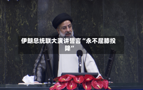 伊朗总统联大演讲誓言“永不屈膝投降”-第2张图片