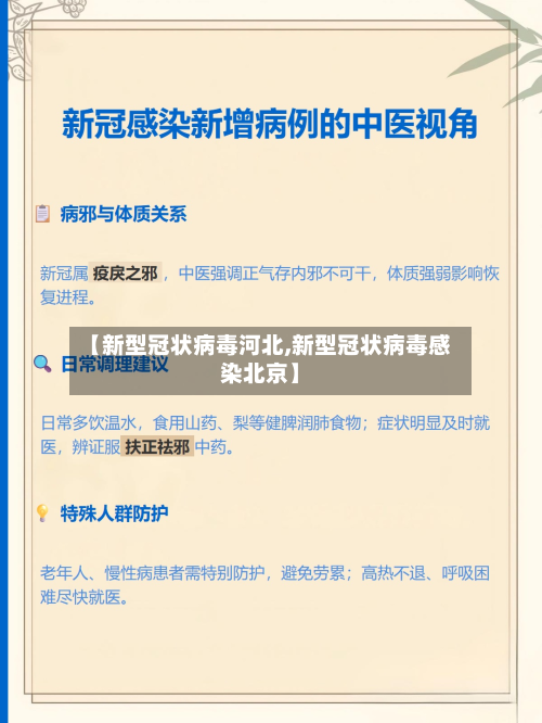 【新型冠状病毒河北,新型冠状病毒感染北京】-第3张图片