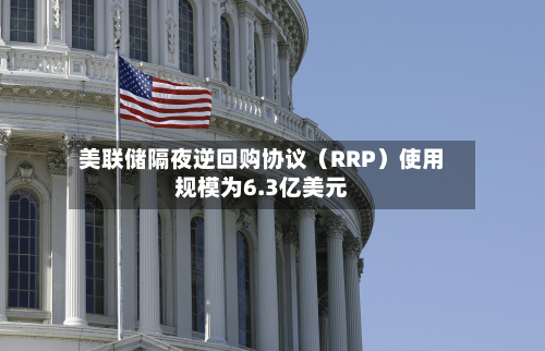 美联储隔夜逆回购协议（RRP）使用规模为6.3亿美元