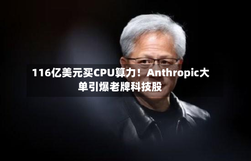 116亿美元买CPU算力!Anthropic大单引爆老牌科技股-第2张图片
