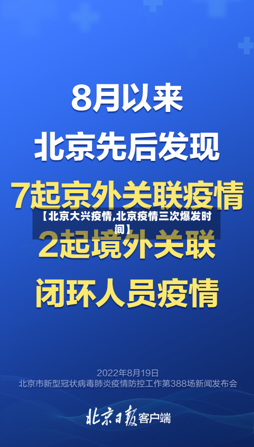 【北京大兴疫情,北京疫情三次爆发时间】-第2张图片