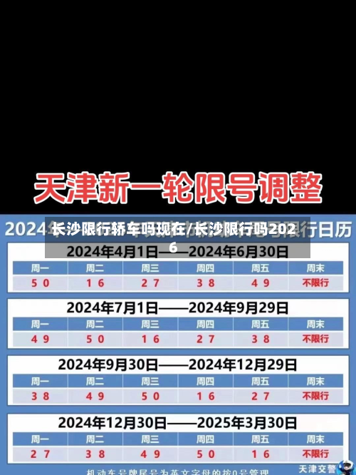 长沙限行轿车吗现在/长沙限行吗2026-第2张图片