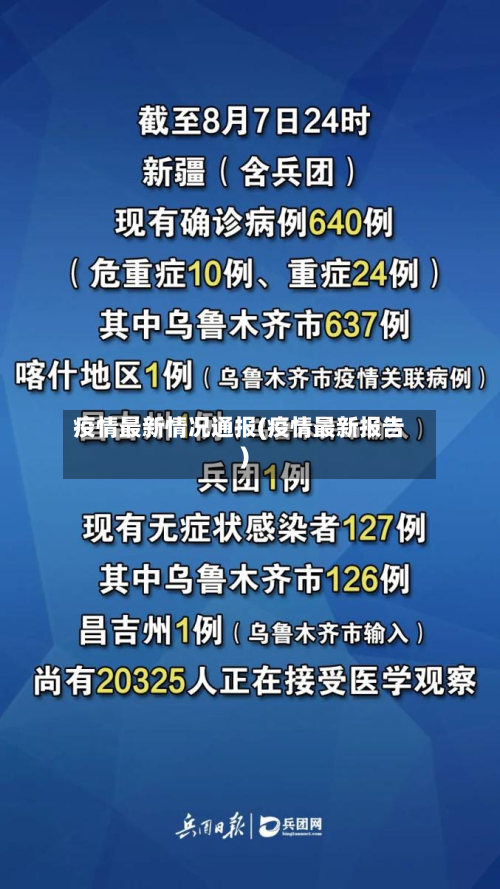 疫情最新情况通报(疫情最新报告)-第2张图片