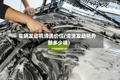 车辆发动机清洗价位(清洗发动机外部多少钱)