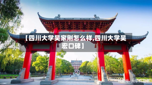 【四川大学吴家刚怎么样,四川大学吴宏口碑】