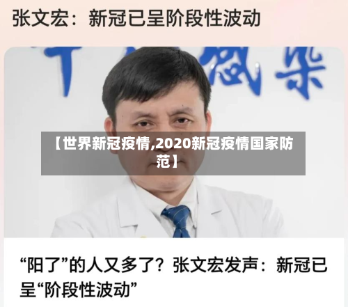 【世界新冠疫情,2020新冠疫情国家防范】