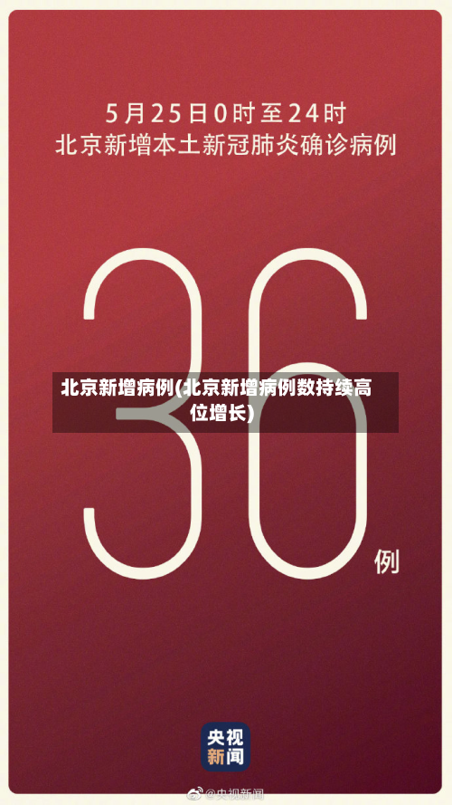 北京新增病例(北京新增病例数持续高位增长)