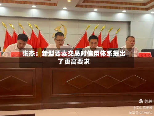 张杰:新型要素交易对信用体系提出了更高要求-第2张图片