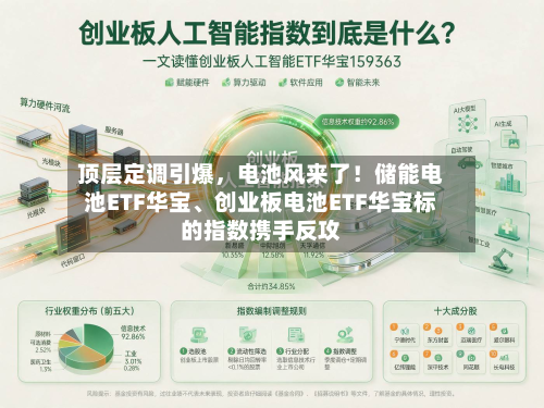 顶层定调引爆，电池风来了！储能电池ETF华宝、创业板电池ETF华宝标的指数携手反攻-第2张图片