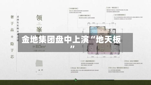金地集团盘中上演“地天板”-第1张图片