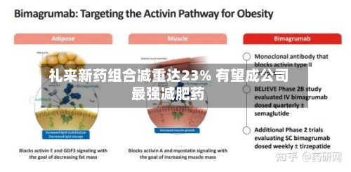 礼来新药组合减重达23% 有望成公司最强减肥药-第2张图片