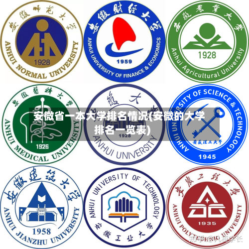 安微省一本大学排名情况(安微的大学排名一览表)