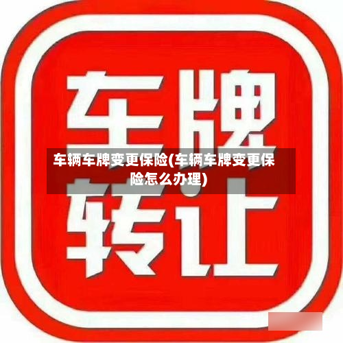 车辆车牌变更保险(车辆车牌变更保险怎么办理)