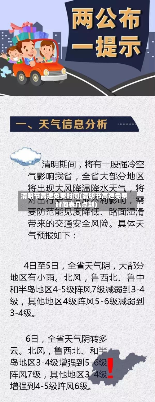 清明节高速免费时间(清明节高速免费时间表几点到)-第2张图片