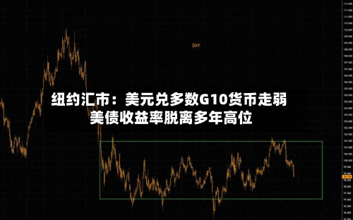 纽约汇市：美元兑多数G10货币走弱 美债收益率脱离多年高位