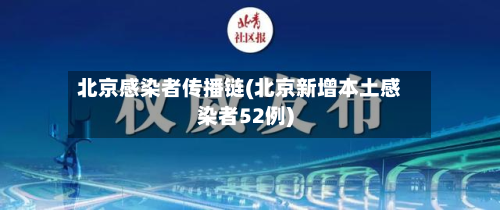 北京感染者传播链(北京新增本土感染者52例)-第2张图片