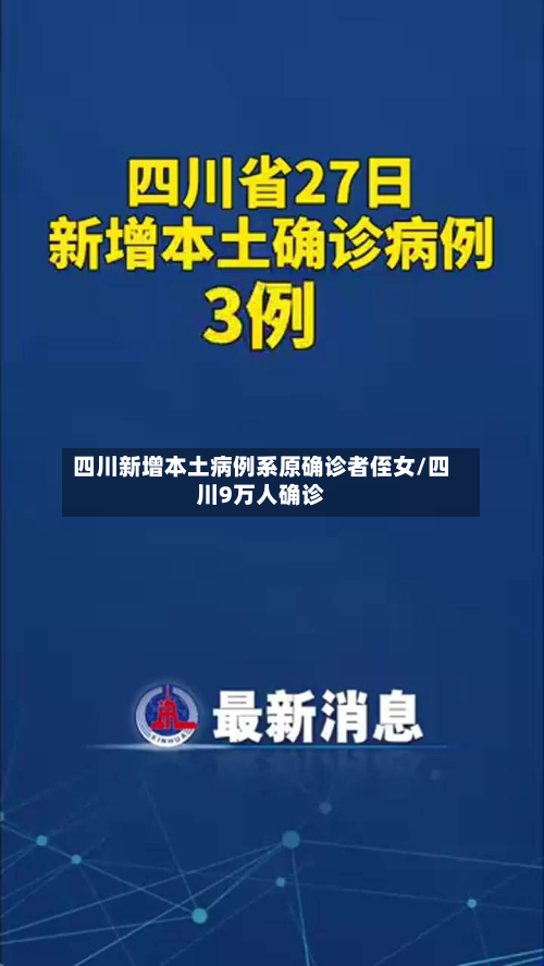四川新增本土病例系原确诊者侄女/四川9万人确诊