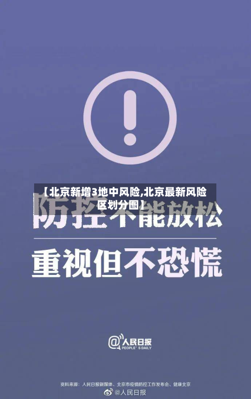 【北京新增3地中风险,北京最新风险区划分图】-第2张图片
