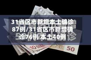 31省区市新增本土确诊87例/31省区市新增确诊76例 本土40例-第2张图片