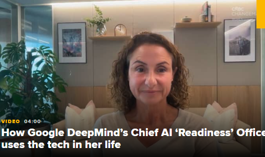 谷歌DeepMind易卜拉欣：全球首位AI“就绪官	”，畅谈为AI未来做好准备